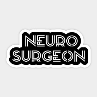 Neuro Surgeon Sticker